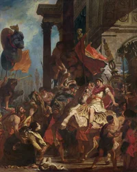 De gerechtigheid van Trajanus (53-117) 1840